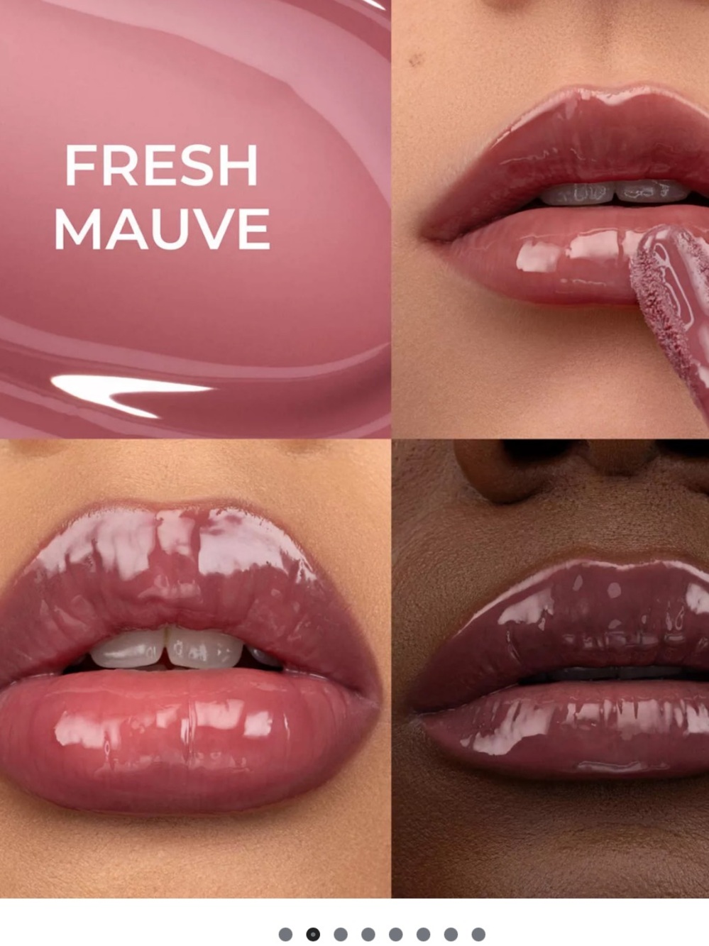 Natasha Denona HY-GLOSS Hy-brid Tinted Gloss Balm — Rose Nude - Picture 5 of 5